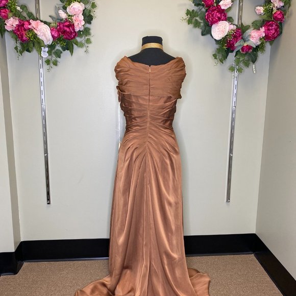 Jade by Jasmine - Size 12, Caramel - Stunning Evening Gown - Picture 6 of 6